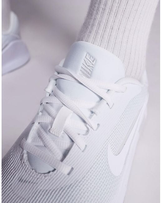Nike White Flex Sneakers for men