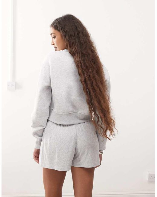 Kickers White Knit Shorts