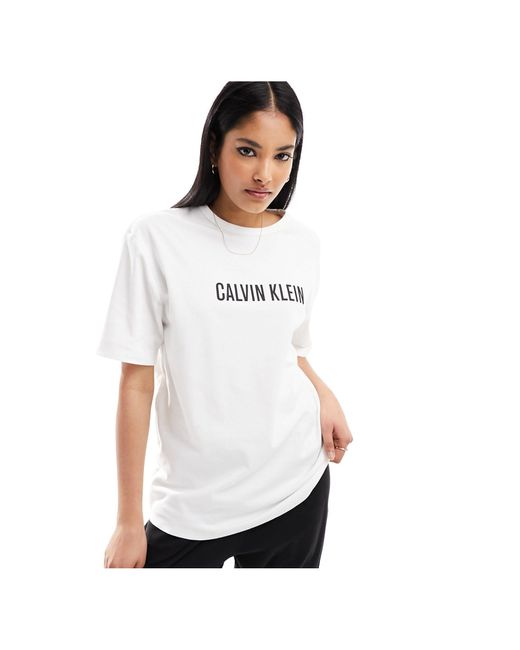 Calvin Klein White Intense Power Lounge Crewneck T-shirt