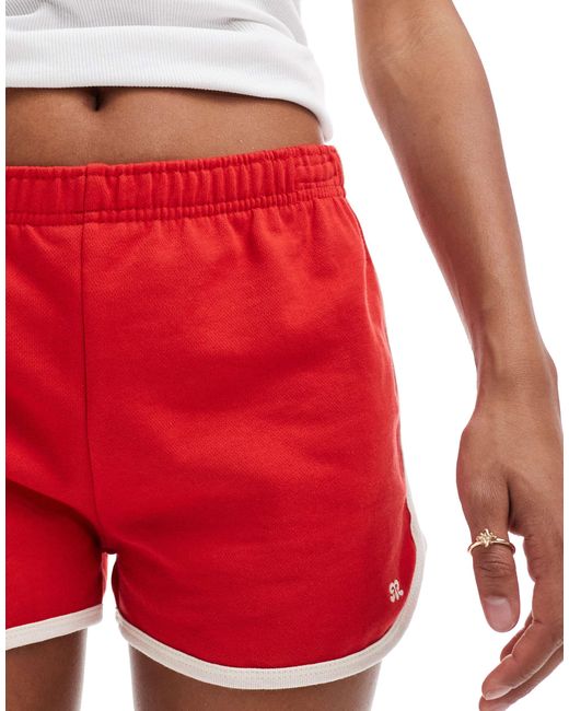 Pull&Bear White – trainingsshorts