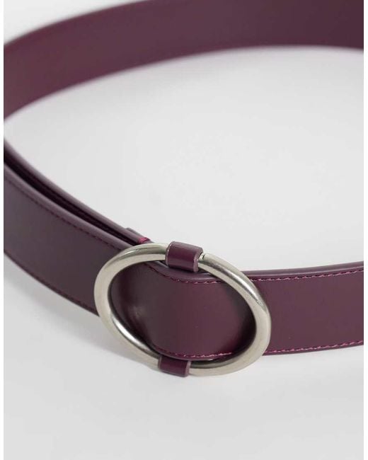 Hollister Purple Wide Belt