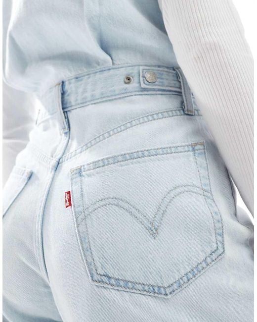 Levi's White Vest Denim Playsuit