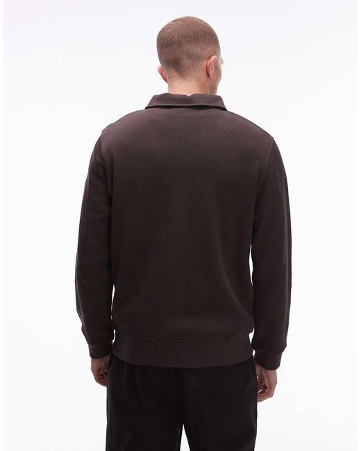 Lacoste Black Polo Sweatshirt for men