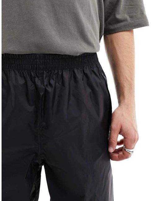Regatta Black Waterproof And Breathable Packaway Trousers for men