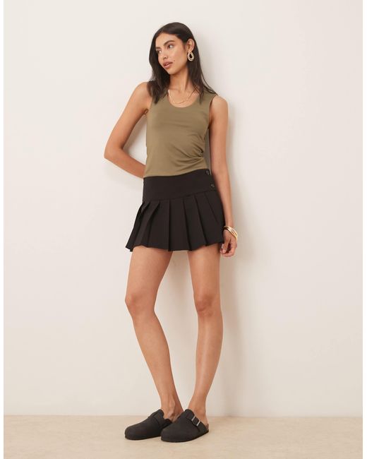 ASOS Natural – trägertop aus weicher baumwolle