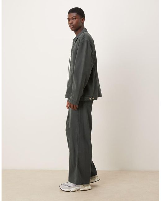 ASOS Blue Co-Ord Loose Jeans for men