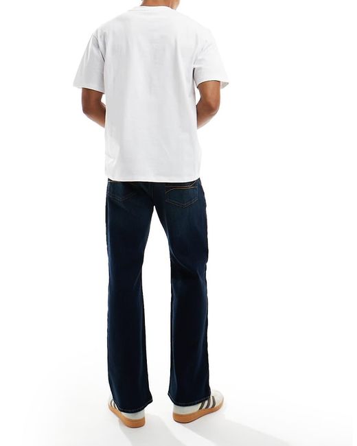 Hollister White Bootcut Jean for men