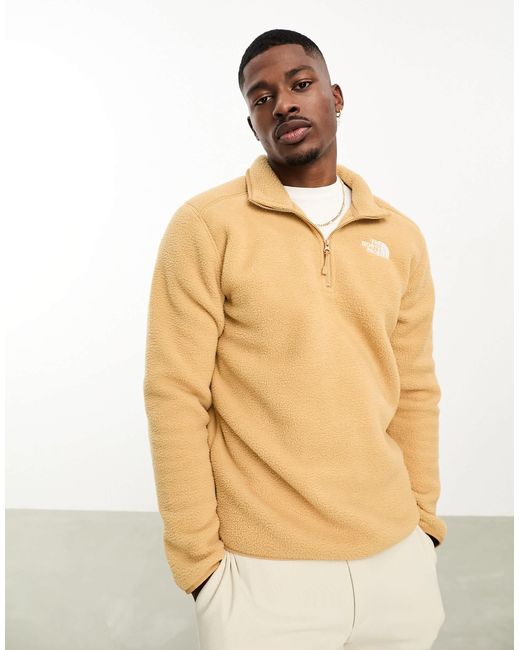 The North Face – shispare – sweatshirt aus hochflorigem fleece in White für Herren