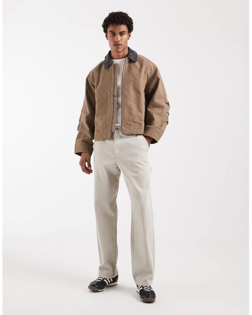 Adidas Originals Brown Premium Essentials Bomber Jacket for men