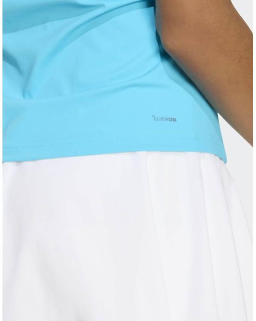 Adidas Originals Blue Tennis Climacool Y-Tank