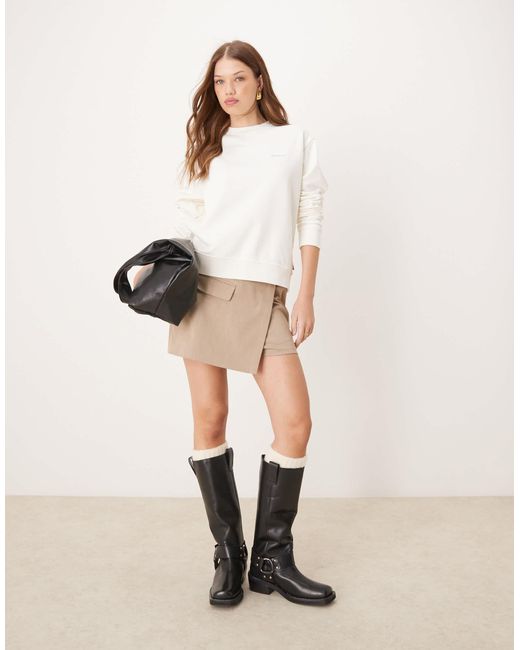 Barbour Natural Bede Os Crew Sweatshirt