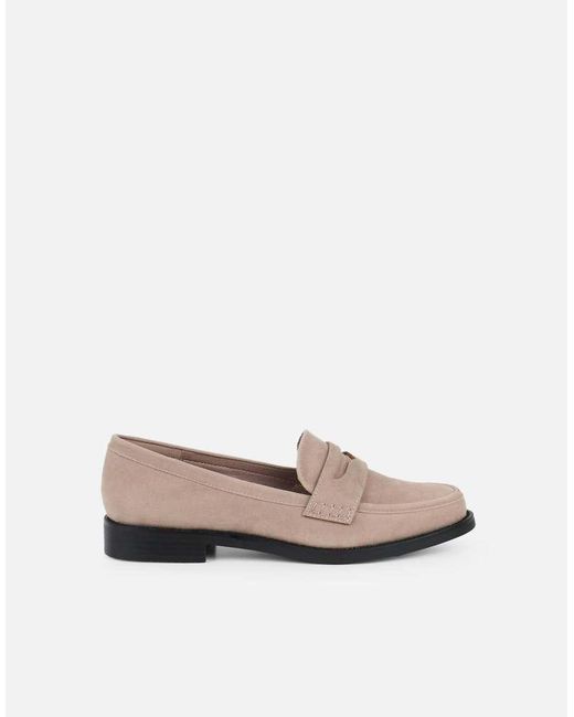 SIMMI White Dime Penny Loafers