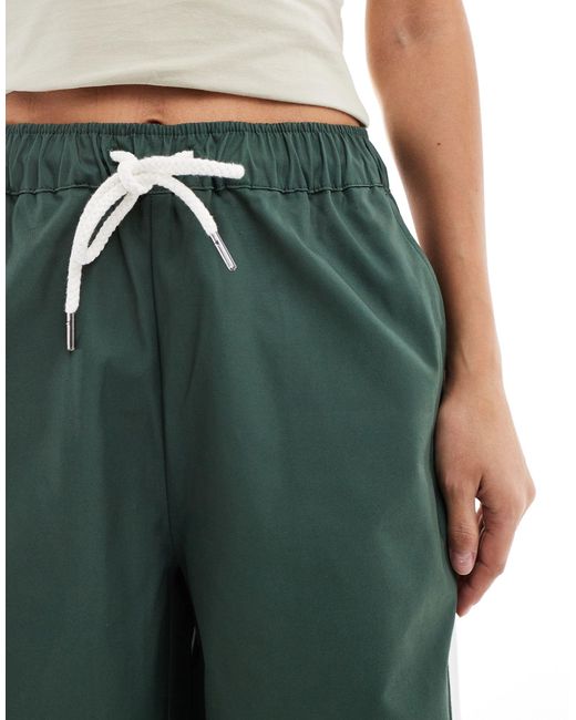ASOS Green Athletic Pull On Pants