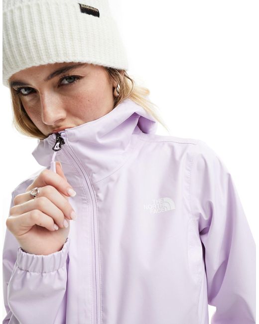 The North Face White Quest Logo Jacket