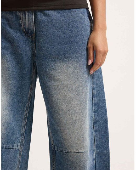 PixieGirl Blue Petite Balloon Jeans