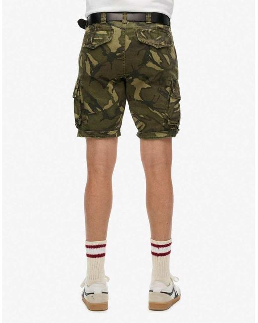 Superdry White Core Cargo Shorts for men