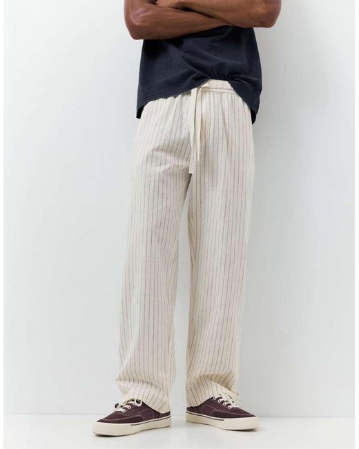 Pantaloni di Pull&Bear in Blue da Uomo