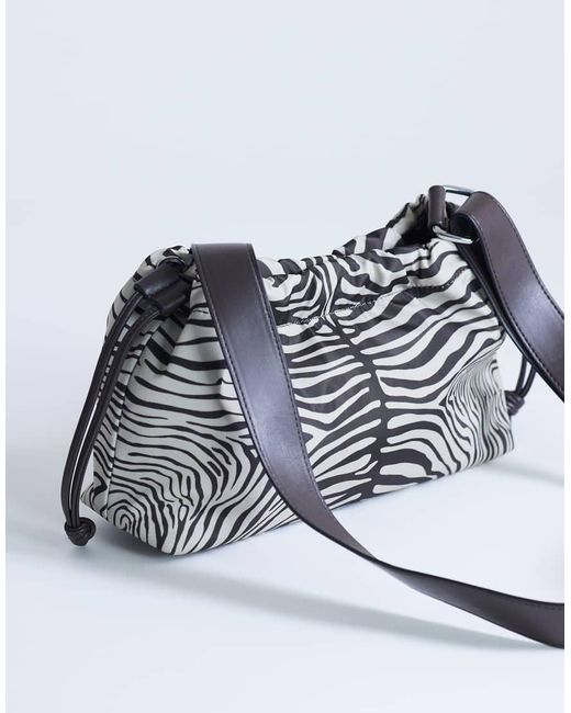 TOPSHOP Multicolor Charlie Medium Nylon Cross Body Bag