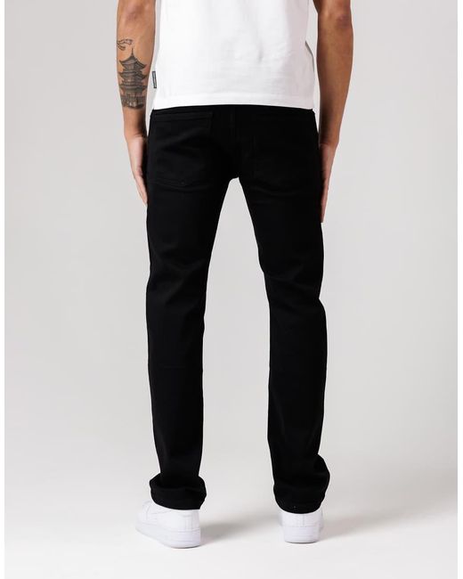 French Connection White Cotton Straight Leg Stretch Denim Jeans for men