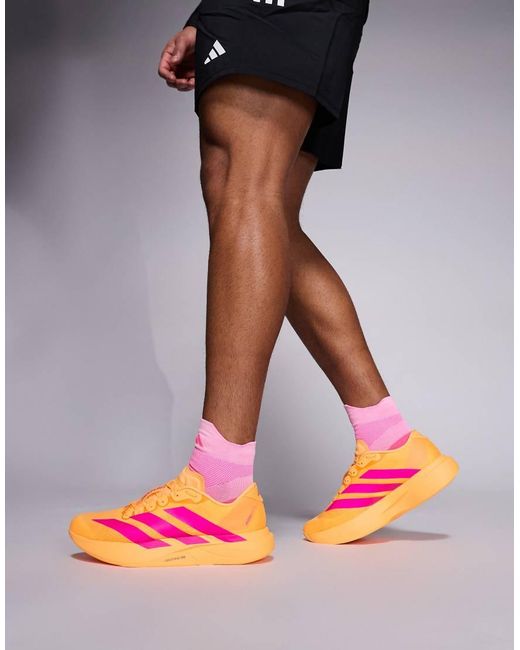 Adidas Originals Gray Adidas Running Adizero Evo Sl Trainers