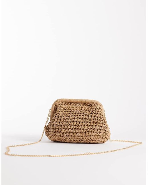 Pochette di ASOS in Natural