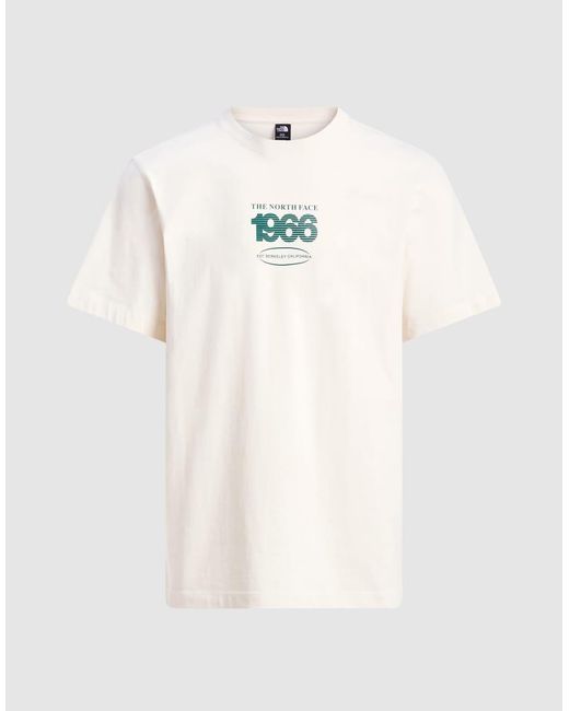 The North Face White M Track Relaxed Ss Tee for men