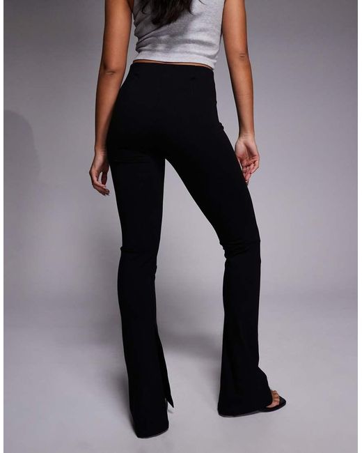HUGO Black Nuflare Front Zip Trousers