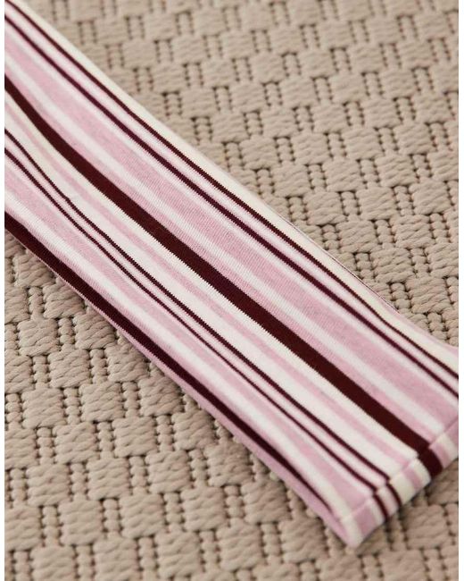 ASOS Pink Jersey Headband