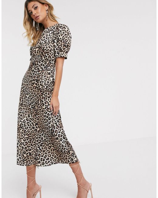 asos midi tea dress