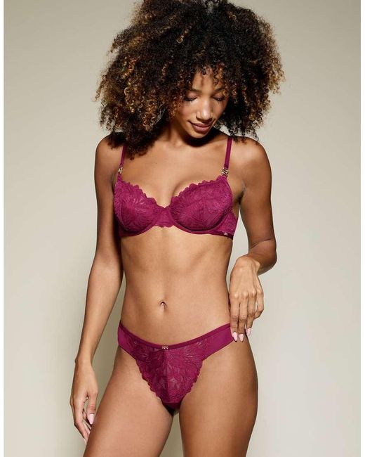 KBX Purple Taylor Thong