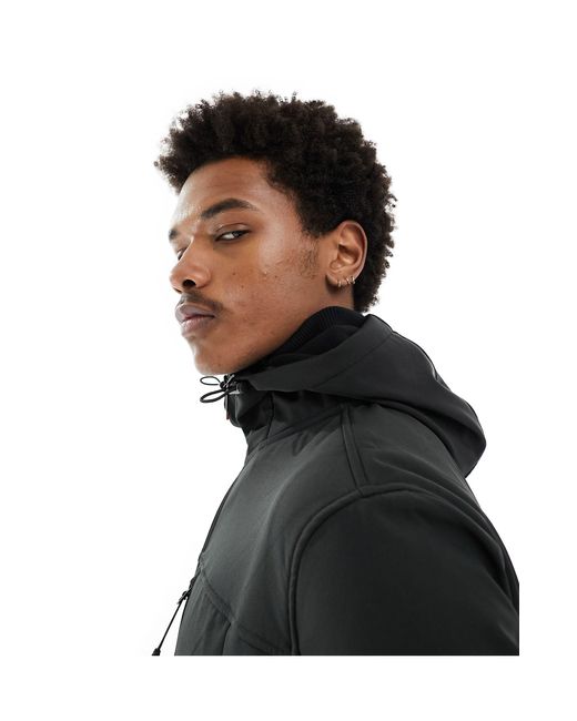 Trekker - veste à capuche en tissu imperméable Superdry pour homme en coloris Black