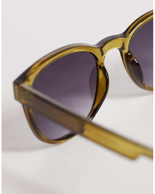 A.J. Morgan Multicolor Hill Street Rectangular Sunglasses