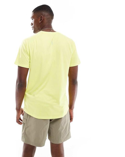 Camiseta Color Lima Run Velocity De -Amarillo PUMA de hombre de color Green