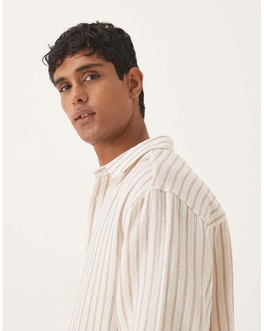 ASOS White Oversized Shirt for men
