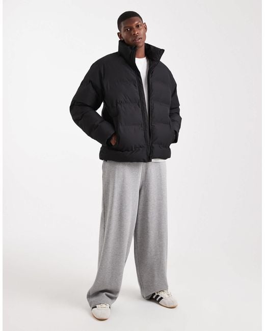 Jack & Jones Blue Thick Puffer Jacket for men