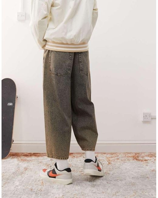 Chaqueta Bomber Blanco Hueso Con Logo Universitario De Aape By A Bathing Ape de hombre de color Natural