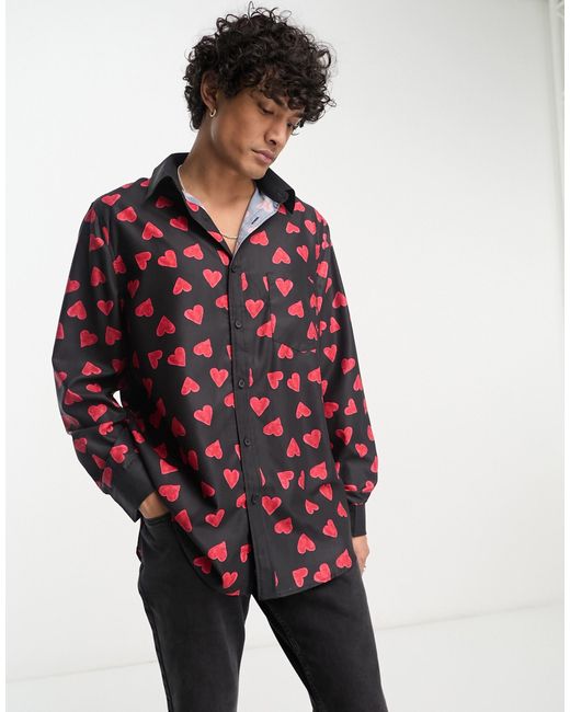 Sister Jane Red Unisex Button Up Shirt