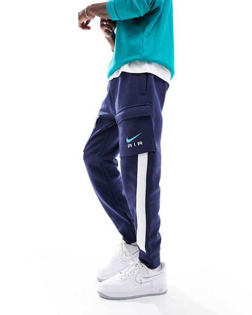 Nike Air Sweatpants in Blue for Men Lyst