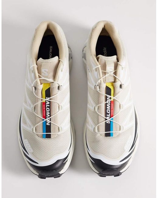 Salomon White Xt-6 Trainers