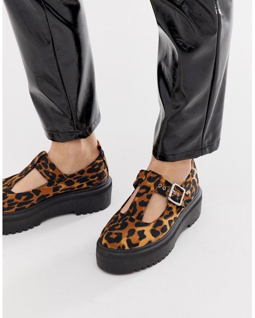 leopard flat sneakers
