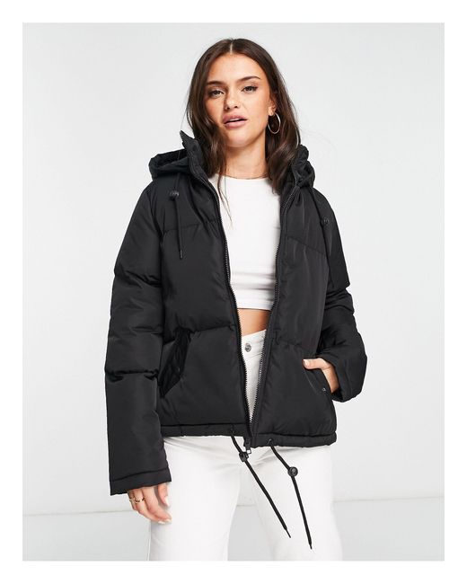 Brave soul womens cello maxi jacket black hotsell
