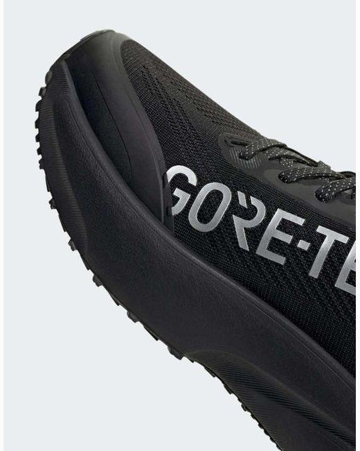Adidas Originals Black Supernova Rise 3 Gtx Running Shoes