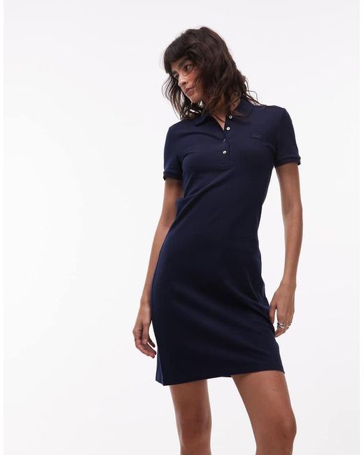 Lacoste Blue Polo Dress