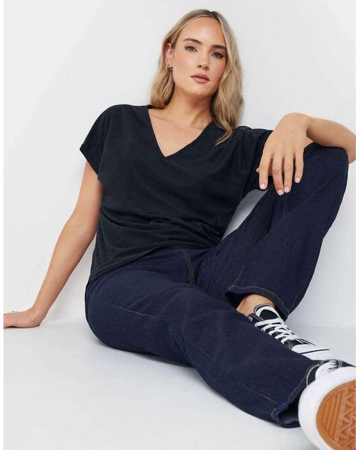 Long Tall Sally Blue Straight Leg Jeans