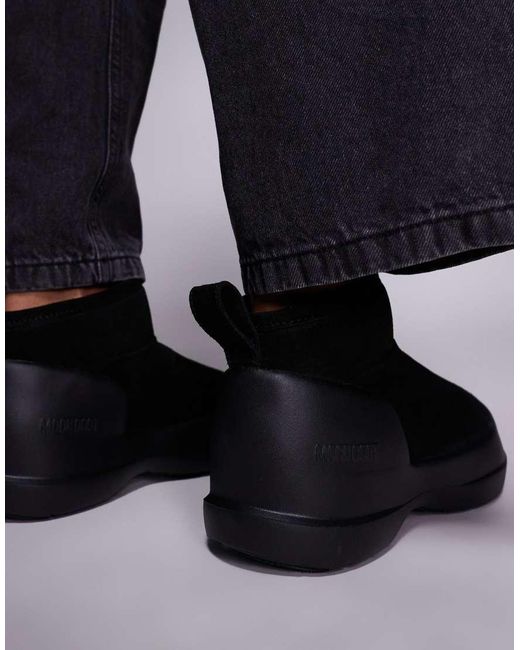 Moon Boot Black Moonboot Mezzaluna Boot
