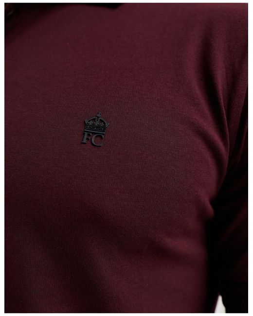 French Connection Red Tall Polo for men