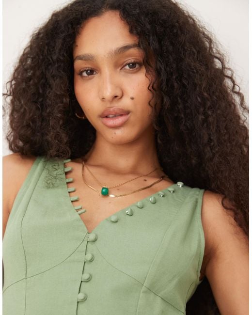 ASOS Green – minikleid