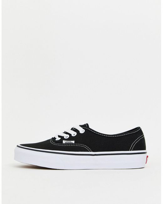 vans classic authentic black