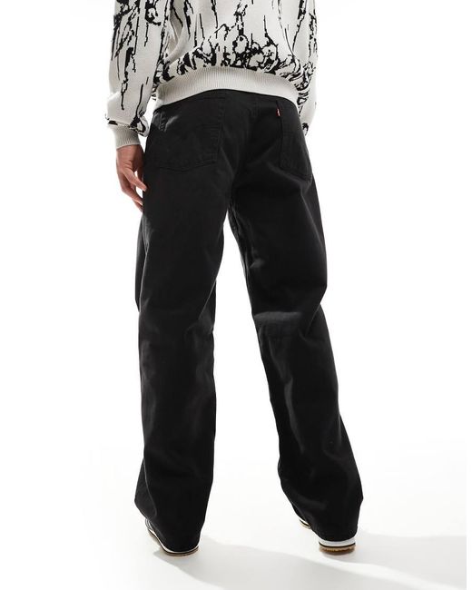 Levi's Black 578 baggy Fit Jeans for men