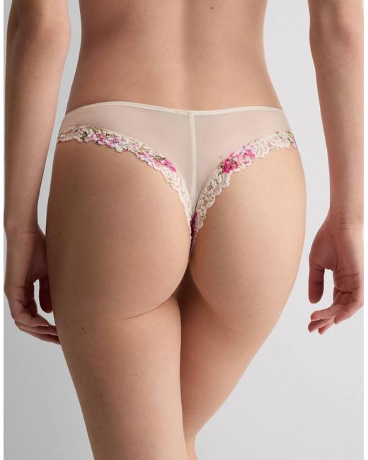 Intimissimi Brown Stampa Brazilian Briefs